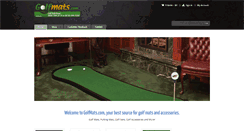 Desktop Screenshot of golfmats.com
